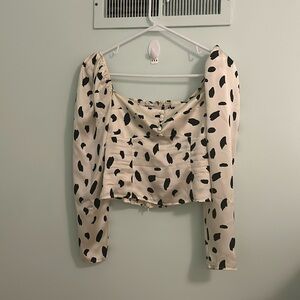 Reformation NWOT SIZE 4 100% silk top